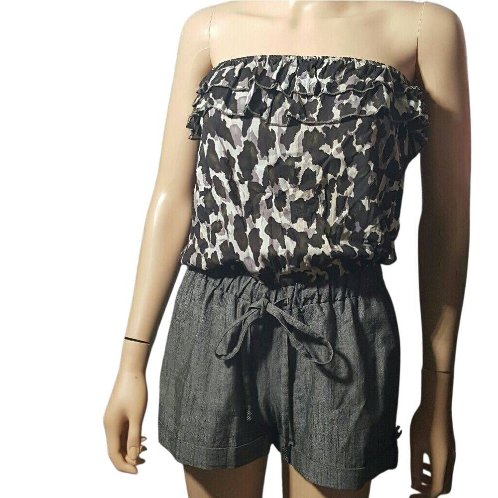 Hot & Delicious strapless romper S